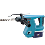 Makita BHR200SJE 24V SDS Rotary Hammer.
2 x 3.3Ah Ni-MH battery packs.